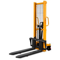 Impilatore manuale per pallet CORMAK WRHS 2016 con forche regolabili (portata 2.000kg, sollevamento 1.600mm)