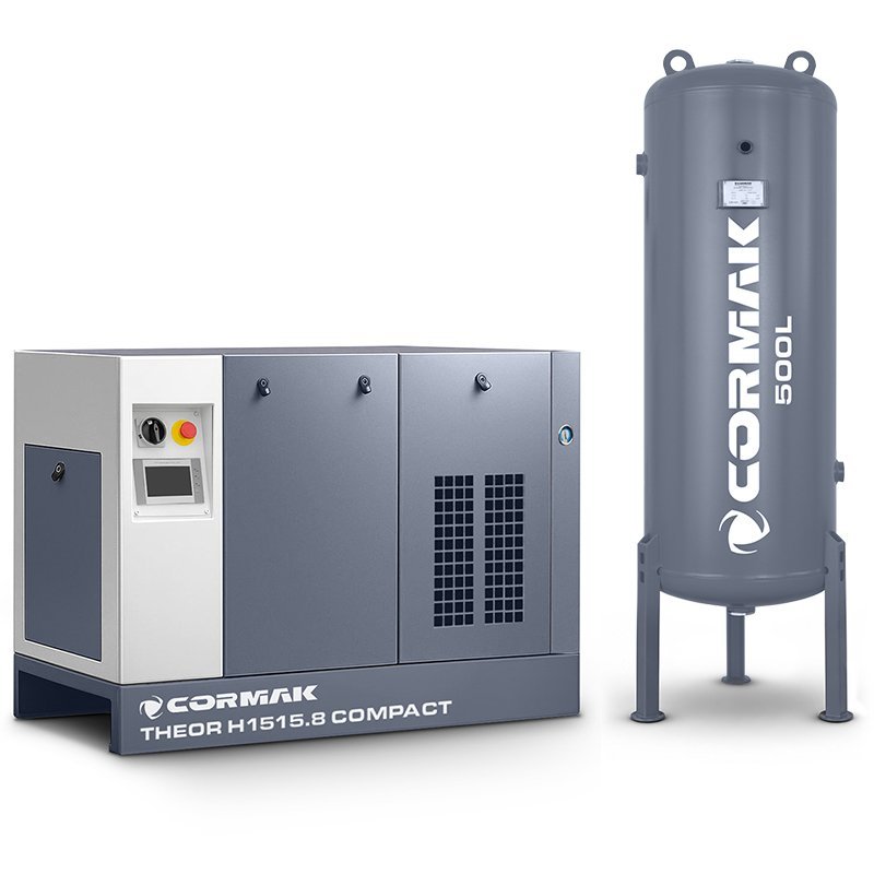 Compressore vite CORMAK THEOR H1515.8 COMPACT per laser | CORMAK