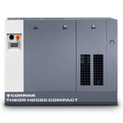 Compressore a vite alta pressione 22kW - 20bar CORMAK THEOR H2020 COMPACT con essiccatore e serbatoio 1000L | CORMAK