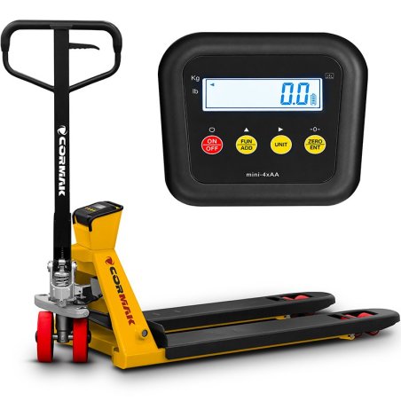 Transpallet con bilancia CORMAK SP2500E2 | Produttore CORMAK