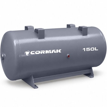 Depósito a presión de aire comprimido para compresor 11bar 150L horizontal