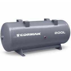 Serbatoio orizzontale per aria compressa CORMAK 11bar 200L