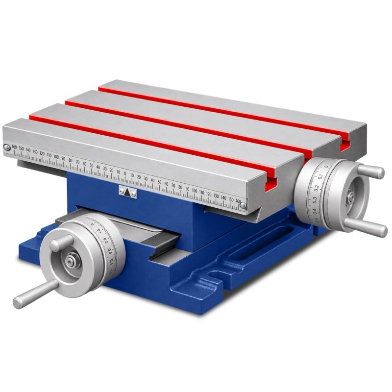 Tavola a croce CORMAK KP203 330x220mm per trapani e fresatrici | CORMAK