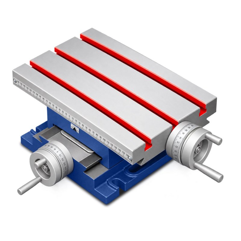 Tavola a croce CORMAK KP203 330x220mm per trapani e fresatrici | CORMAK