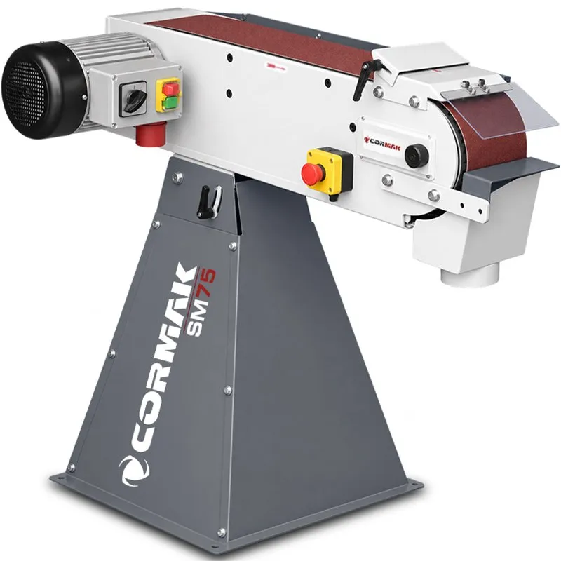 Levigatrice a nastro per metallo CORMAK SM75