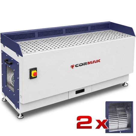 Tavolo di smerigliatura CORMAK DT1500M con aspirazione | CORMAK