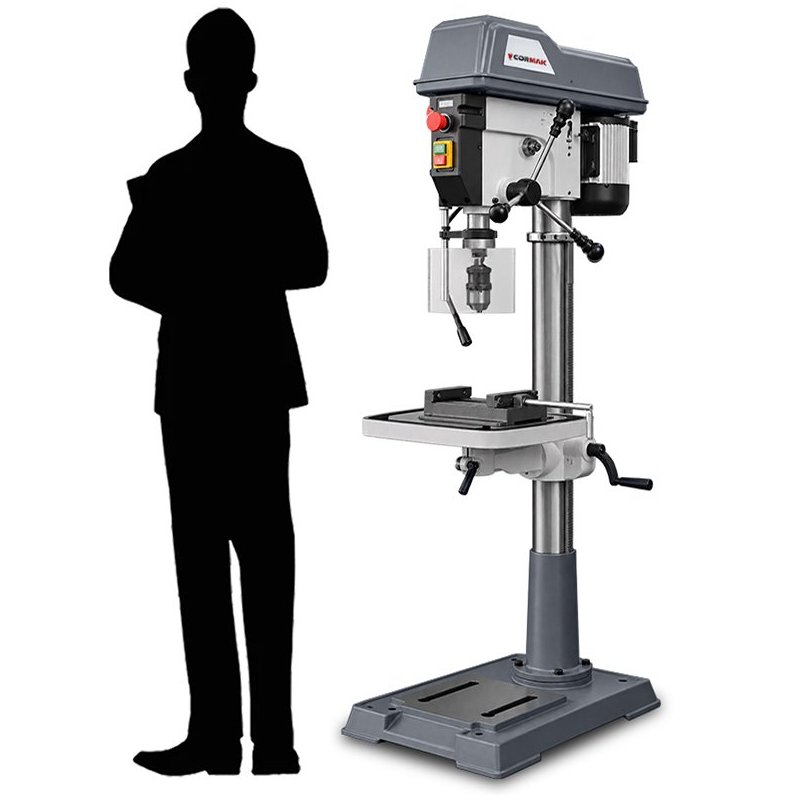 Trapano a colonna CORMAK Z5020 Vario 1.5kW 400V per metallo | CORMAK