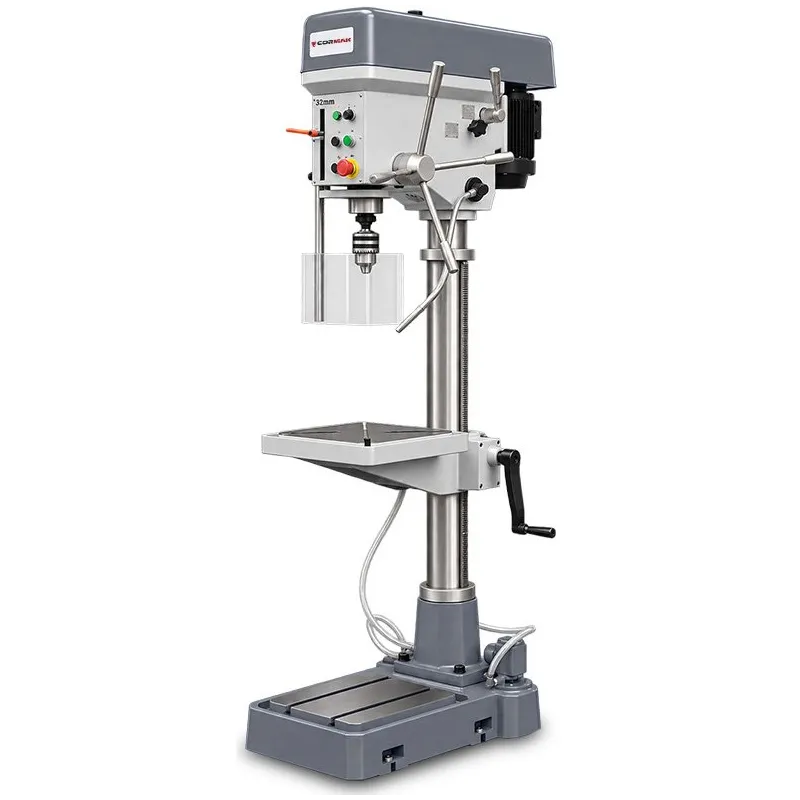 Trapano a colonna per metallo CORMAK WS32GP con raffreddamento