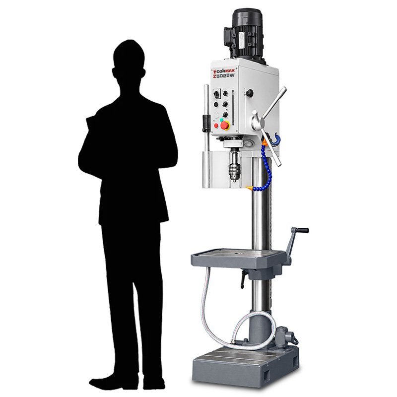 Trapano a colonna CORMAK Z5028W con raffreddamento per metallo | CORMAK