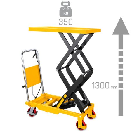 Transpallet a pantografo manuale 1300 mm TA3510 350 kg