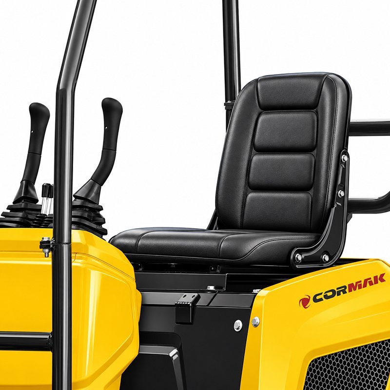 Miniescavatore cingolato CORMAK KL10 1.000kg per lavori di movimento terra