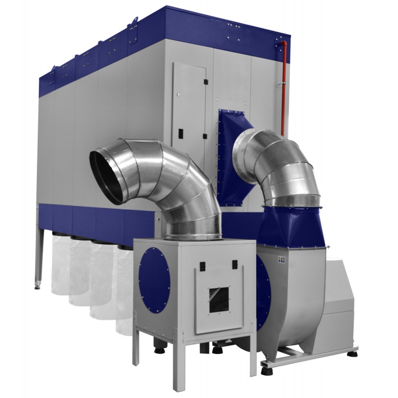 Estrattore industriale CORMAK DCV47850 Vibra Motor PREMIUM 47 850 m³/h 60HP | CORMAK
