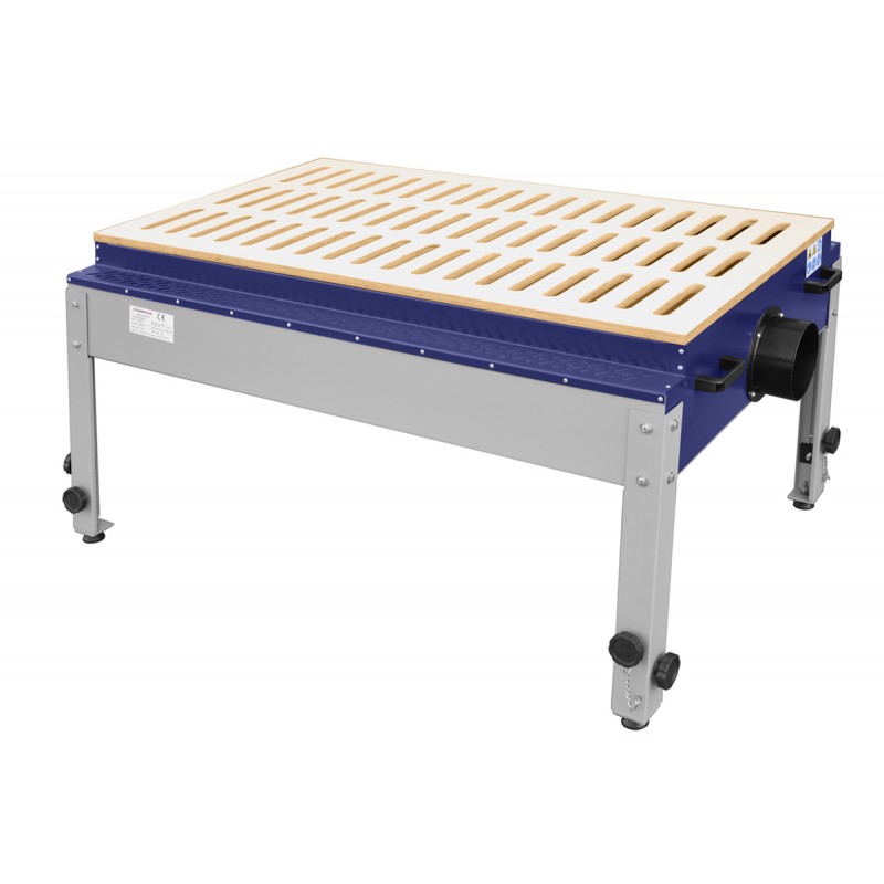 Banco aspirante CORMAK DT1500W per levigatura del legno | Postazione professionale con filtrazione