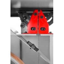 Sega a nastro verticale CORMAK HBS450N con laser | Taglio preciso per metallo e legno