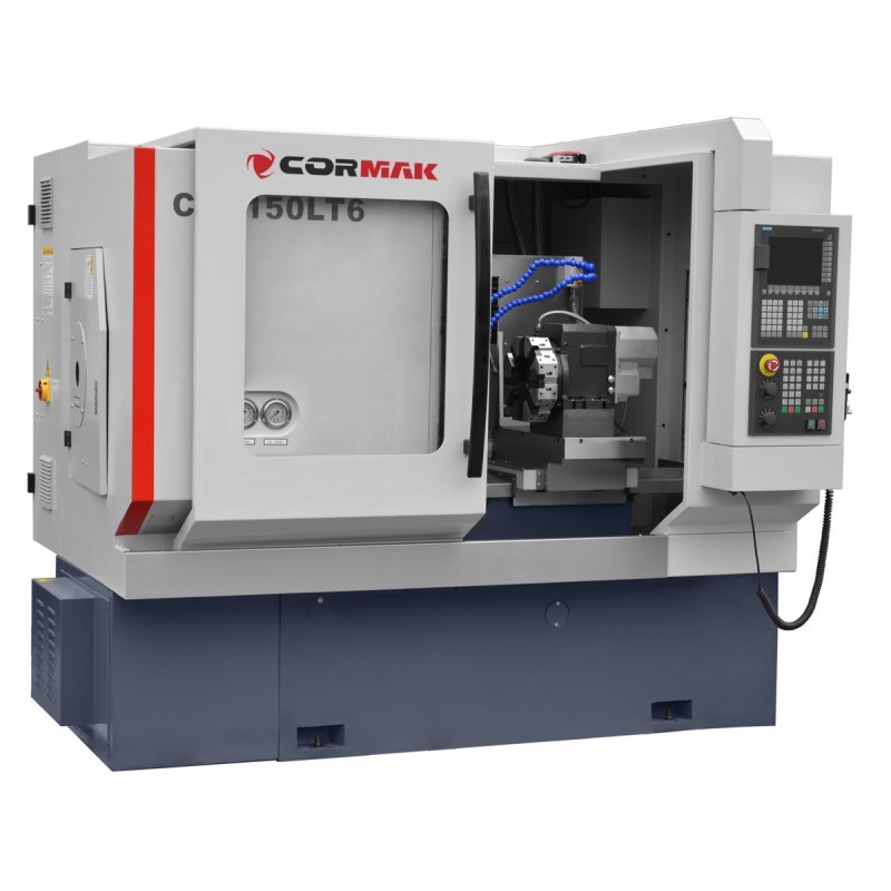 CORMAK- Tokarka CK7150LT6 Napędzane narzędzia + robot