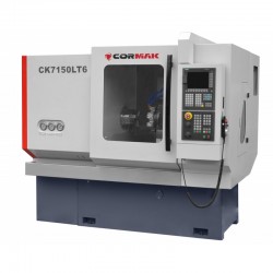 CORMAK- Tokarka CK7150LT6 Napędzane narzędzia + robot