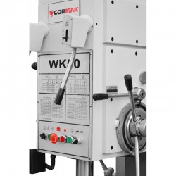 Trapano a colonna a basamento CORMAK WK50 per metallo | CORMAK