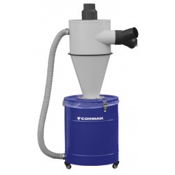 Separatore ciclonico CORMAK C118 | Ciclone industriale per polveri e trucioli | CORMAK