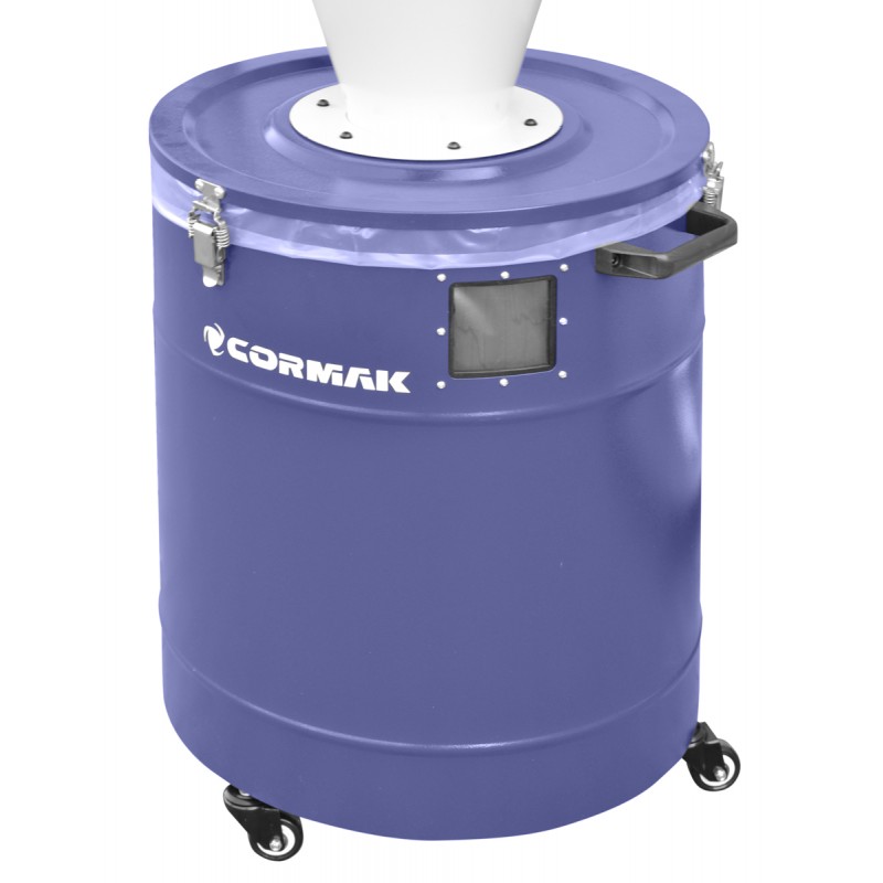 Separatore ciclonico CORMAK C118 | Ciclone industriale per polveri e trucioli | CORMAK